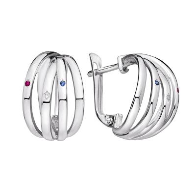 Серьги с драг. камн. 60103453