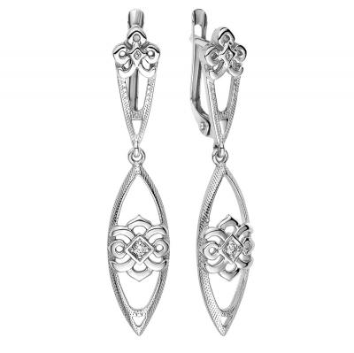 Серьги с драг. камн. 60102480